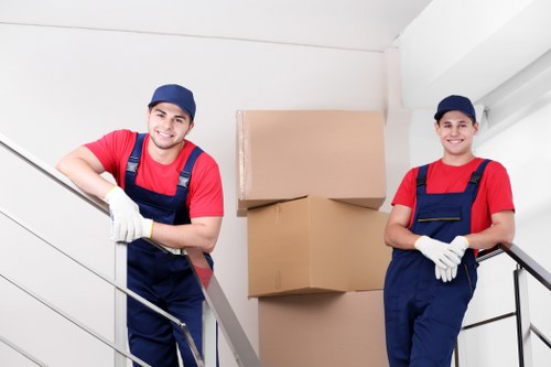 Man and van service helping with a London home move