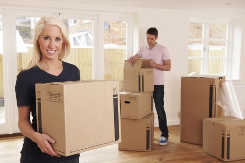 Unpacking and room setup after a London relocation