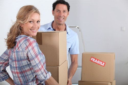 Professional packing materials for a London relocation